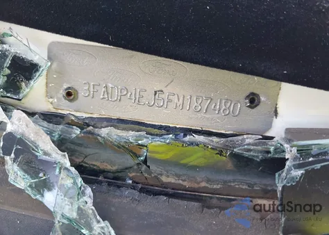 2015 Ford Fiesta Se from USA, damaged, VIN 3FADP4EJ5FM187480